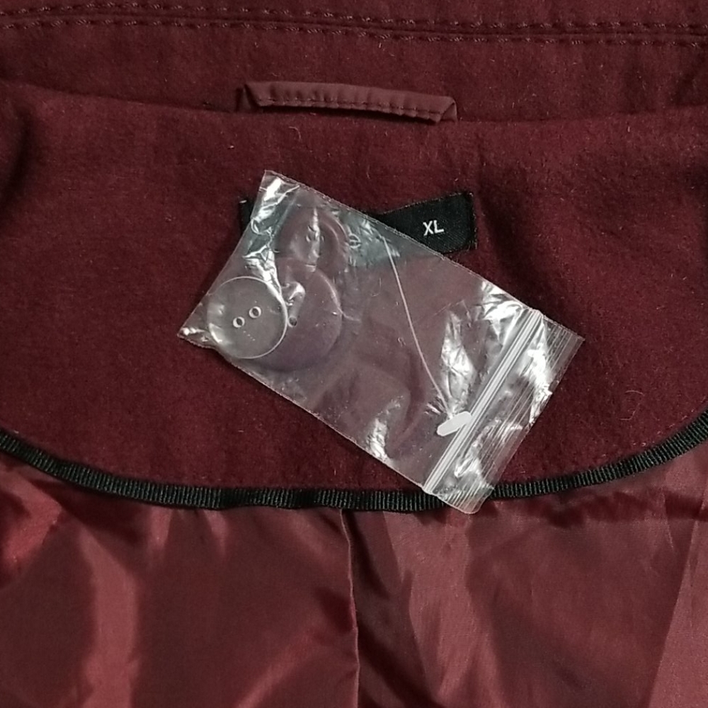 🌬 NEW Women's Classic Double Breasted Coat with Pockets - Picture 13 of 17